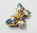 New Products Metal Butterfly Custom Jewelry Box