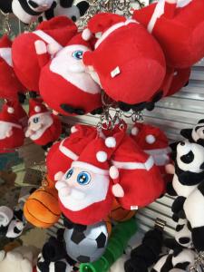 Quality Plush toy stuffed toy Santa Claus keychain holiday gift animal cartoon cute toy wholesale