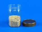 Transparent Plastic Food Jars , High Durability Small Plastic Containers