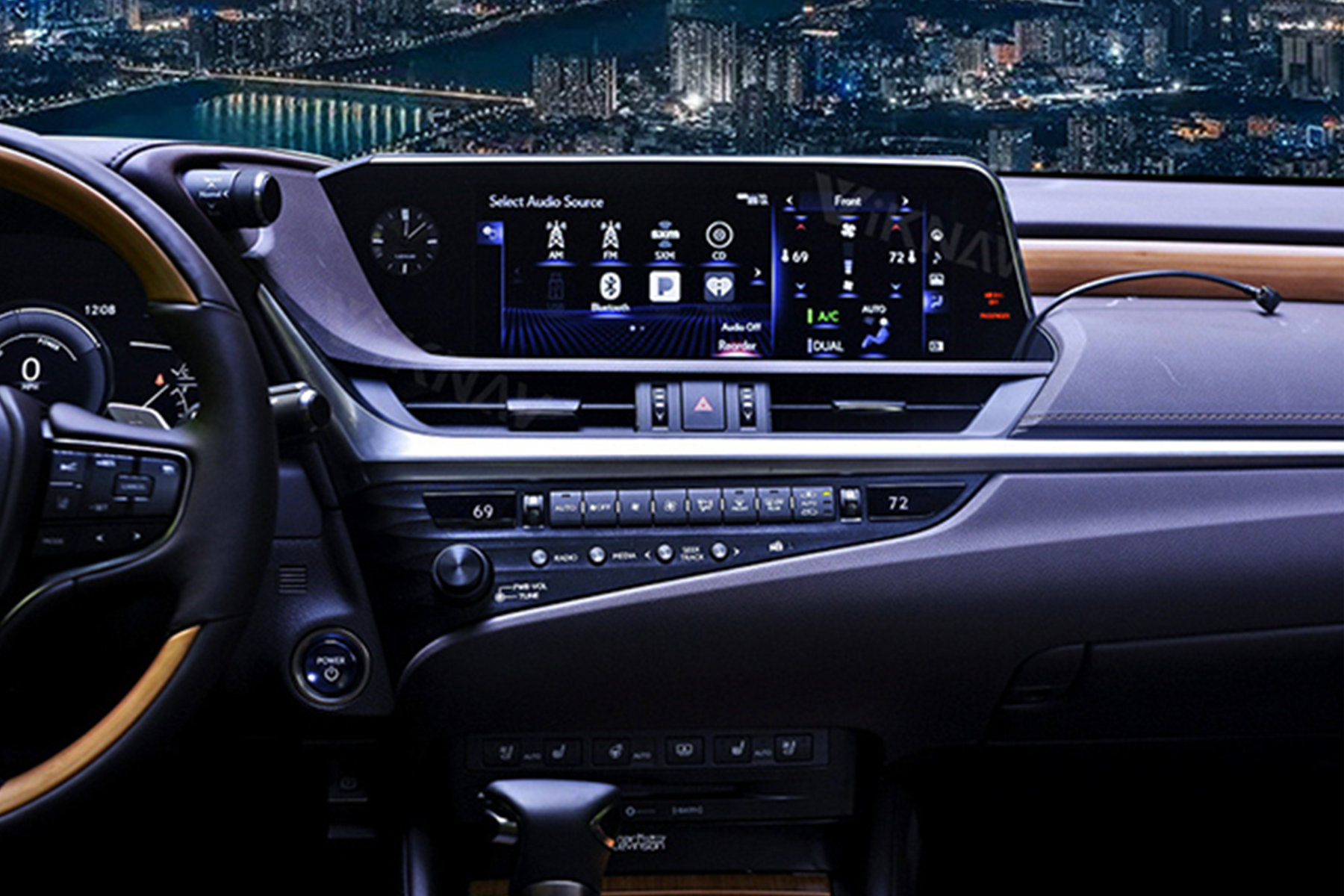 Car GPS Multimedia Player Aftermarket Radio Stereo For Lexus ES200 ES250 ES350 ES300h 2018-2020 Carplay