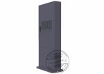 Floor Standing Movable Pulley Advertising Machine 55 Inch Zinc Coated Steel