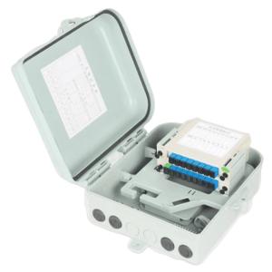 Quality Indoor / Outdoor LGX PLC Splitter Fiber 1x16 Optic Splitter Box wholesale