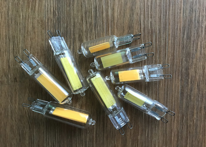 Indoor Small G9 LED Lights With 30000 Hours Long Life / 6000K 2W 3W COB LED Bulb