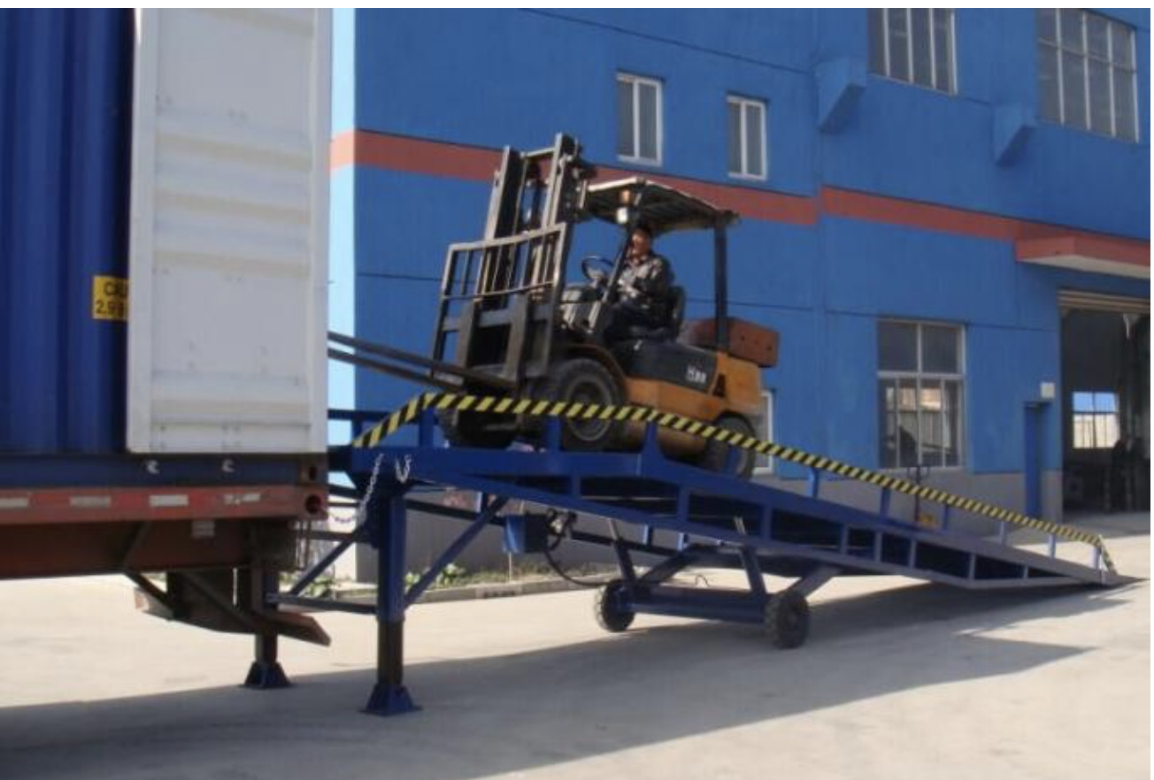 SolidLink Heavy-Duty Hydraulic Dock Ramp ，Hydraulic Dock Leveler DCQ8-0.7