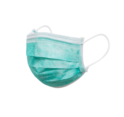 OEM Disposable Blue Earloop Face Mask , Hospital Mouth Mask Non sterile