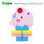 kids children felt non-woven knitted work creative diy crafts kits kids hand