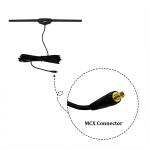 Uhf Long Range 2-3dBi Fm Radio Car TV Antenna Outdoor Indoor For Signal Booster
