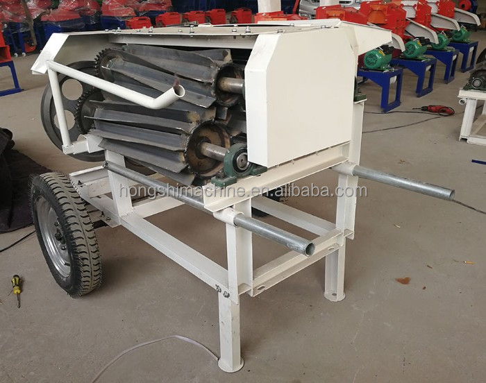 Kenaf Hemp Fiber Decorticating Machine , 1200r/min Sisal Fiber Extracting Machine