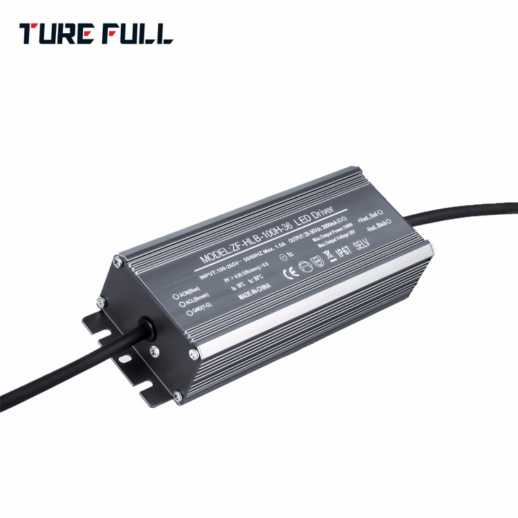 High Efficiency 50w Led Driver Power Supply Constant Current 1.3A Current