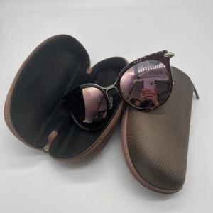 Quality Protective Durable Sports Sunglasses Case Handhold Set With Rubber Zipper wholesale