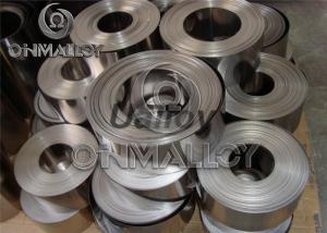 Quality Ni35Cr20 Nichrome Alloy Annealled 0.1mmx55mm , Coiled Heating Nichrome Ribbon wholesale