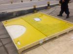 ZP375 Anti Slip Mat 30mm Plastic Non Slip Mat For Drilling Rotary Table