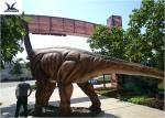 Realistic Rubber Outdoor Dinosaur Statues For Plaza Remote Control