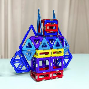 Quality Kids Magnetic Building Blocks Puzzle Toy Future Technology Mecha Batman Shapes wholesale