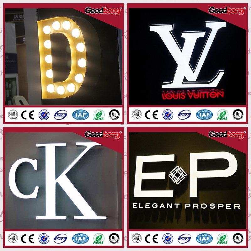 led letter sign stainless steel letter advertising led letter sign
