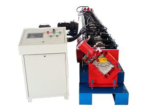 Quality Guide Rail Steel Door Frame Roll Forming Machine Automatic wholesale