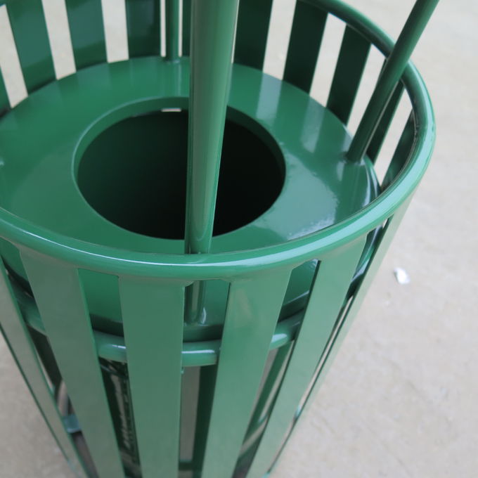 ISO18000 Certificate Modern 20gal Street Steel Outdoor Trash Can