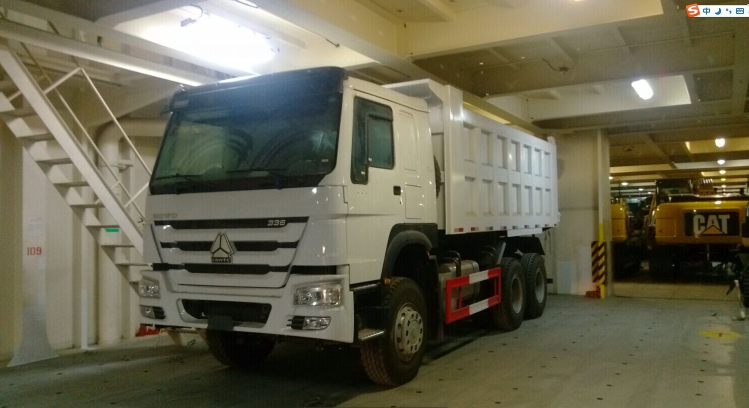 Mining Industry Heavy Duty Dump Truck 336HP 6X4 RHD 30 Ton 10 TIRES