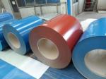 Prepainted Red / Blue Color Coated Steel Coil Q195 / Q235 Material For