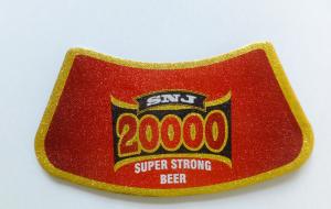 Quality Aluminum foil beer label beer neck foil label Professional manufacturer Aluminium foil beer Bottle Neck Labels wholesale