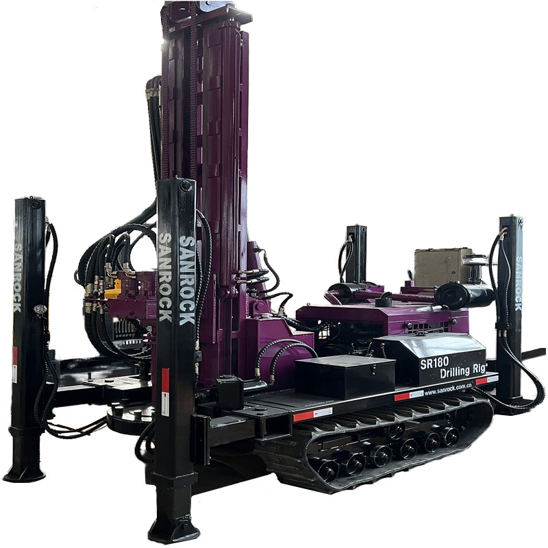 Hydraulic Water Well Drilling Rig Equipment with 3900*1850*2350mm Size