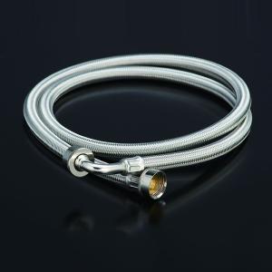 Quality Polish Surface PVC Flex Braided Hose Washing Machine Corrugated Rubber Hose wholesale