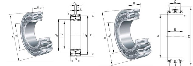 22209CC Spherical Roller Bearing