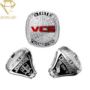 Quality 3D Basketball State Sports Championship Rings wholesale