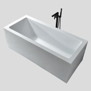 Quality Small Heat Retention Acrylic Free Standing Bathtubs Deck Mount Modern 1600mm wholesale