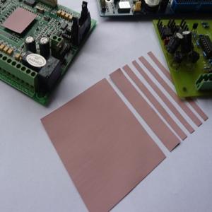 Quality Multipurpose Thermal Insulation Pad Yellow Silicone Durable For LED wholesale