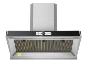 Quality Range Hood For Commercial Villa Large Size Large Suction Stainless Steel Shell CY125 wholesale