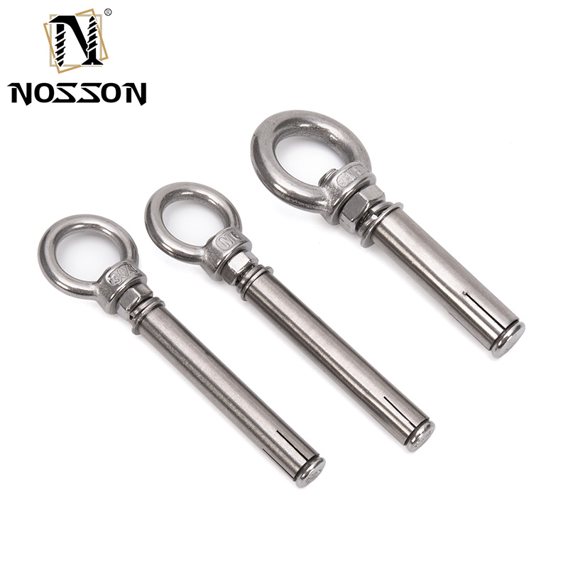 Upgrade Your Steel Applications with Durable Stainless Steel J / O / L Type Hook Expansion Anchor Bolt and TiCN Finish
