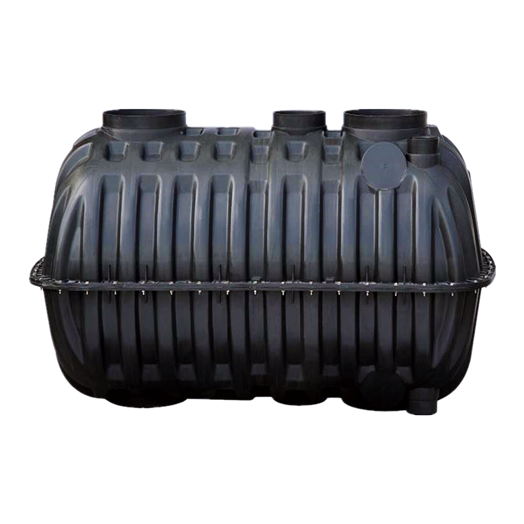 Black Biogas Digester for Rural Domestic Sewage Treatment in Basement Equipment System