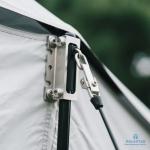 316L Stainless Steel CNC Machined Tent Bracket Assembly Quick Release Latches