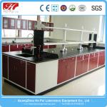 Commercial School Lab Furniture , Heat Resistant Steel Wood Biology Lab