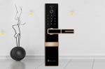 304 stainless steel breathing light fingerprint digital door lock