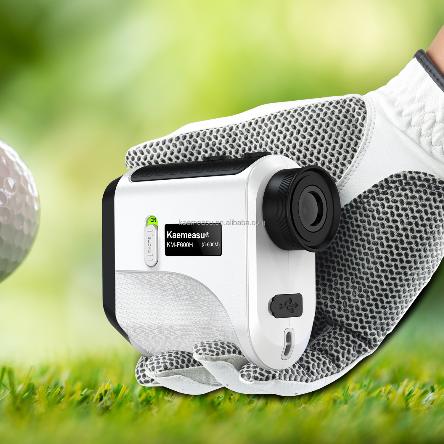 2024 new style Telescope rangefinder Handheld golf laser rangefinder Mini Laser Rangefinder with slope