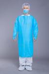 Individually Wrapped PPE Plastic Isolation Gowns For Virus Protection