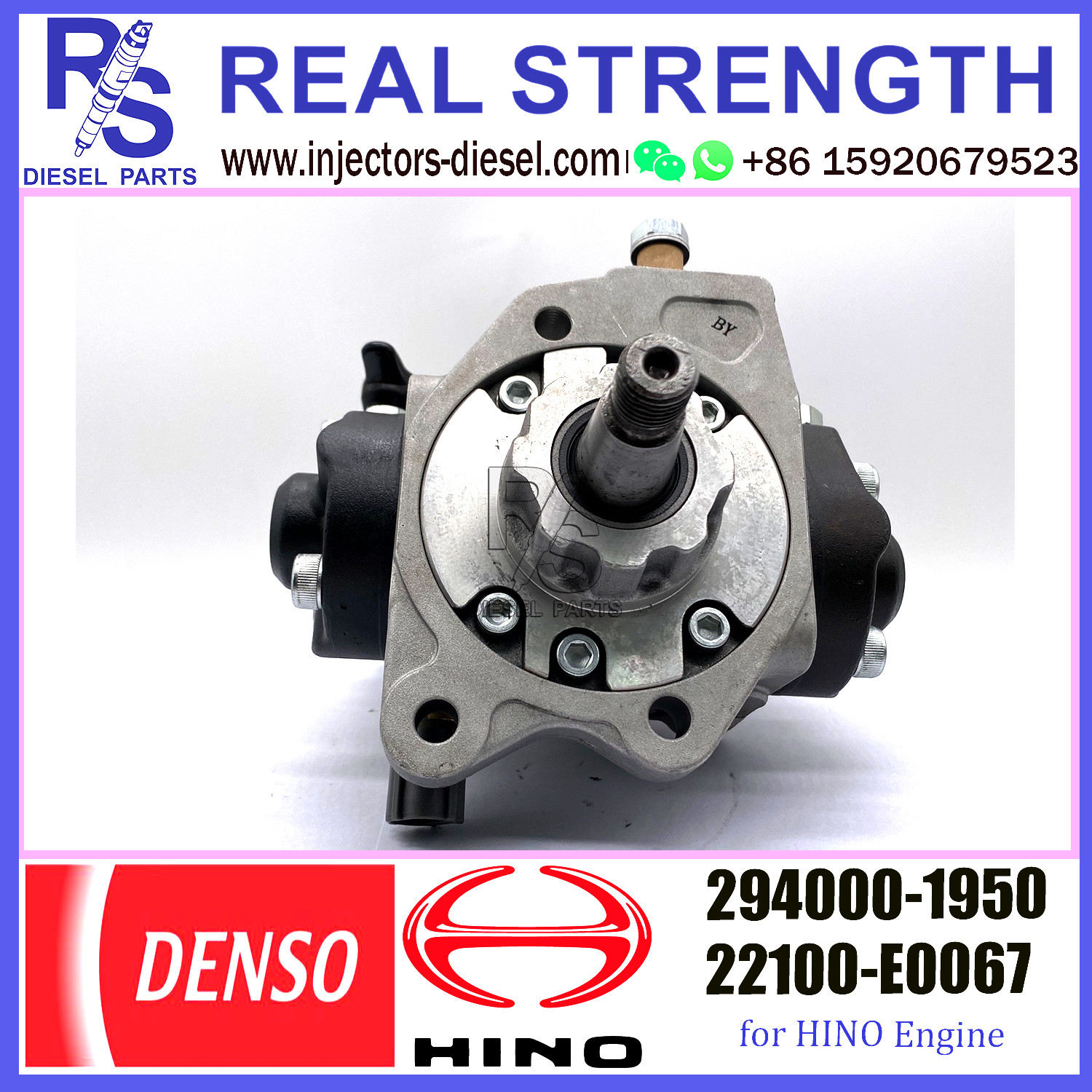 DENSO HP3 Diesel Fuel Injector Pump 294000-1950 294000-0590 For Hino Toyota N04C Engine 22100-E0067 22100-E0060