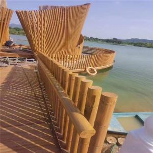 Quality Aluminum Metal Ceilings Aluminum Bamboo Poles Wall Claddings wholesale