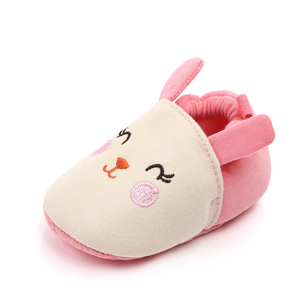 New fashion Cotton fabric Cute animal 0-2 years breathable baby cotton shoes