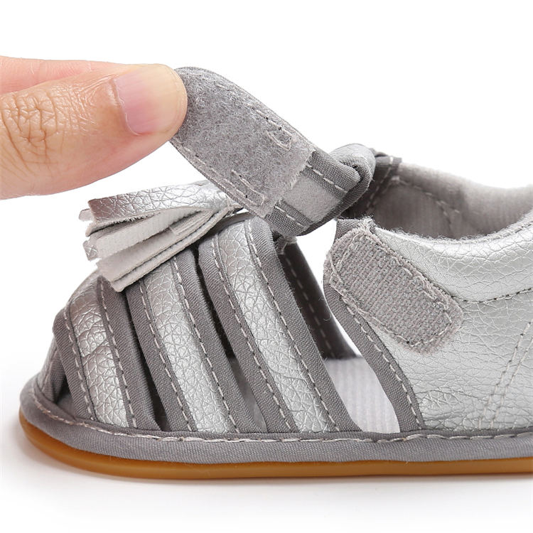 Rubber sole Summer infant Sandals Tassel Outdoor Casual baby sandals