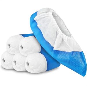 Quality Factory Wholesale Cheap Price Recyclable Dust Proof Cpe Medical Grade Shoe Booties Covers Disposable Shoes Cover wholesale