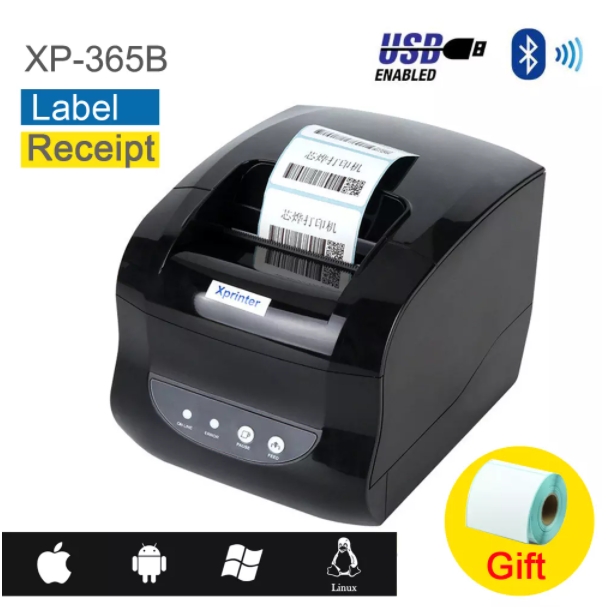 XP-365B 80mm 3inch Thermal Printers For Supermarket Support Multilingual XP-365B