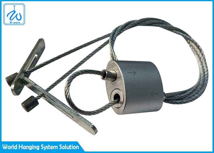 Wire Rope Suspension Kit V - Fit Snap Hook Looping Cable Gripper For Ventilation Systems