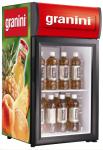 52L R600a Frost Free Portable Beverage Countertop Mini Display Fridge Cooler