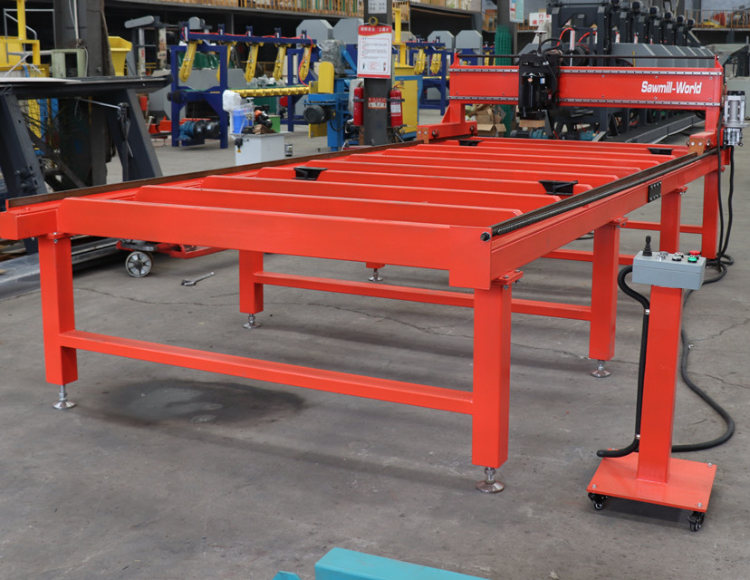 80HP Fully Automated Sawmill Machine Dia 2500mm Automatic Saw Mill