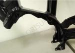 Electric Mid Drive Bike Frame , 27.5 Black Lightweight Mtb Frame Tapered Headset