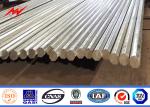 11.8m 5mm Thickness Steel Transmission Poles Hot Dip Galvanized