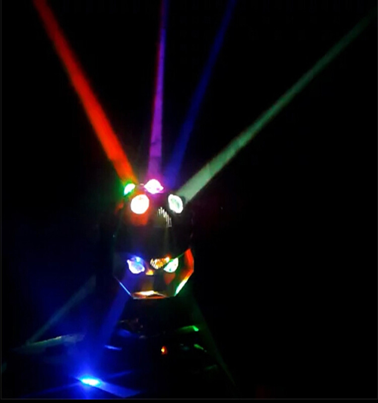 12 Pcs * 12W LED Beam Football Moving Head Light Disco Lighting 0 - 100% Linear